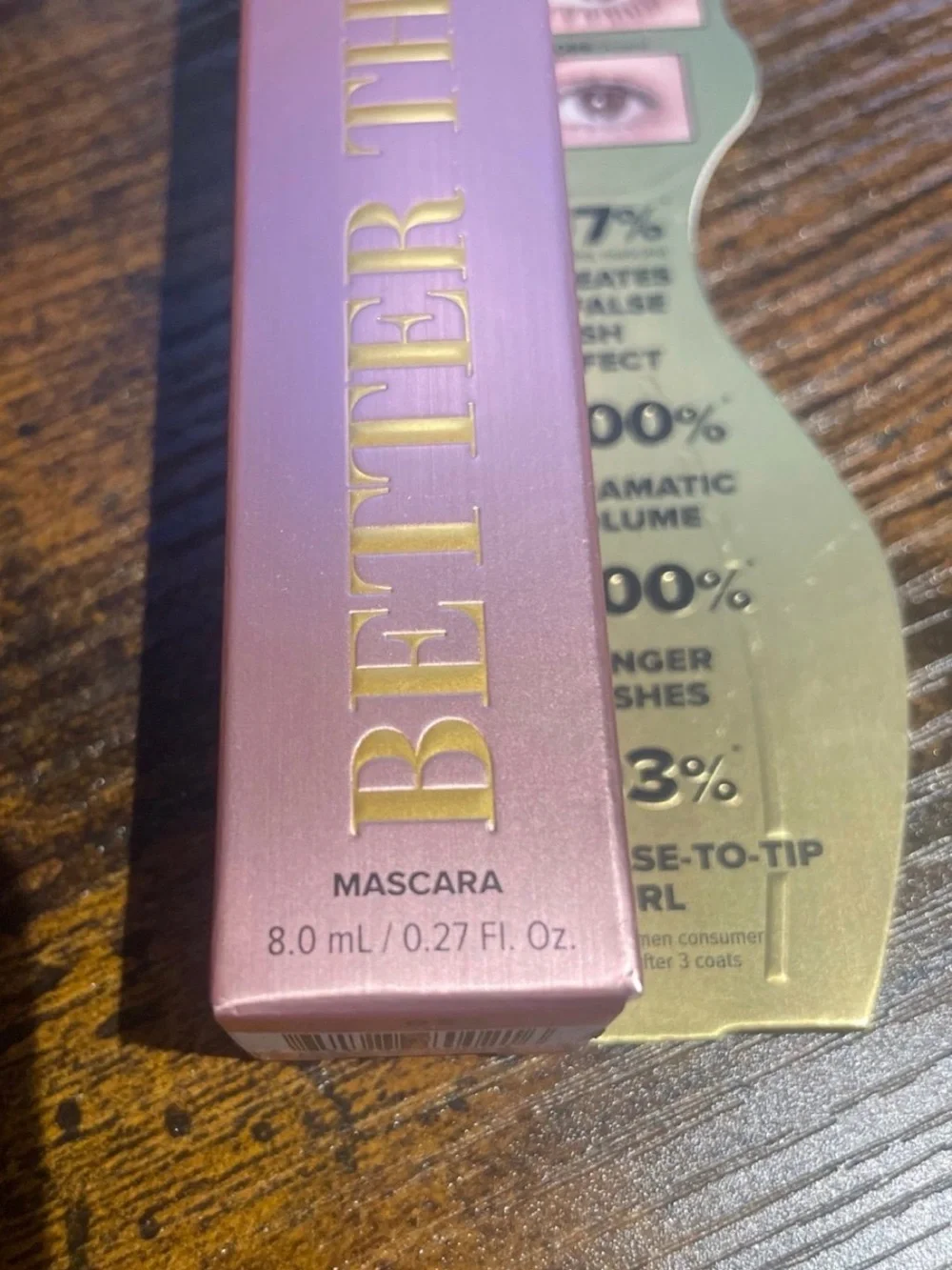 Too Faced Better Than Sex Mascara Black 0.27 Oz / 8 ml Full Size! BNIB